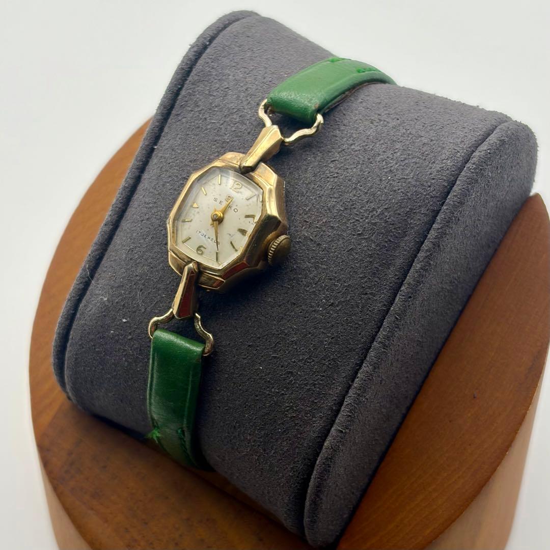 SEIKO セイコー D64728 5160 腕時計 手巻き式 14K JA-0242| セイコー キングセイコー 25石 初期型 100ミクロン 14K金張り