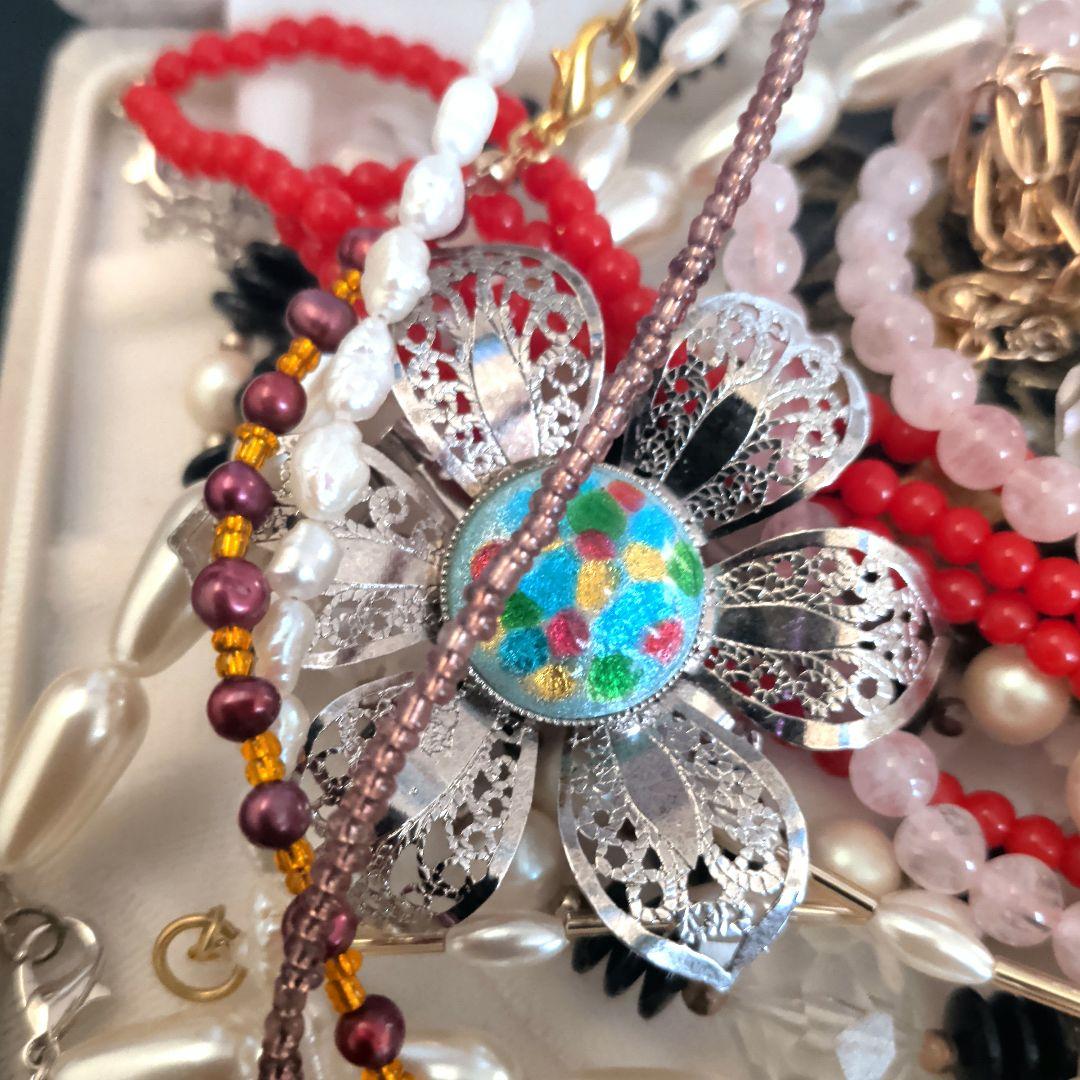 遺品整理 生前整理アクセサリーまとめ売り ネックレス リング - メルカリ