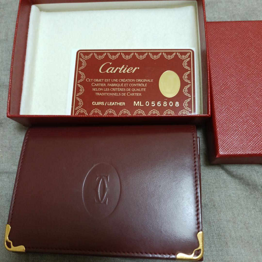 Cartier ダークレッド 名刺入れ 楽天市場】カルティエ 名刺入れ（ブランドカルティエ）（名刺入れ