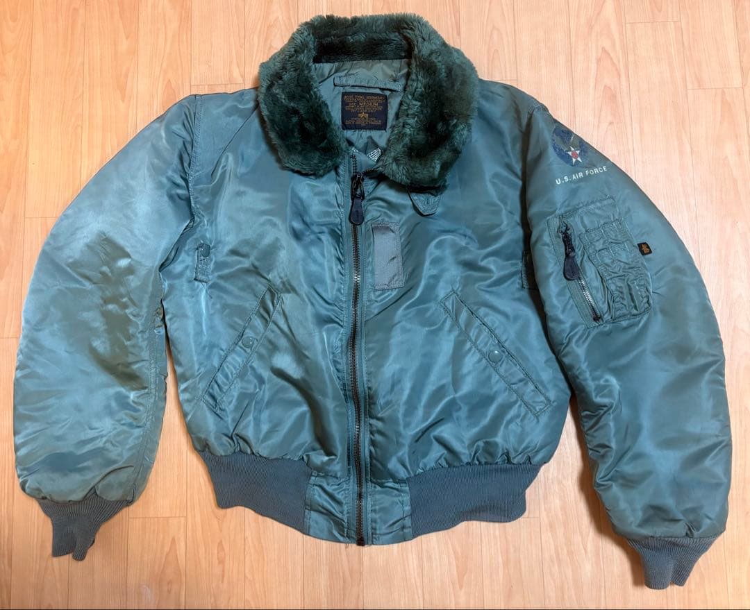 ALPHA INDUSTRIES B-15D 50s復刻 USA - メルカリ