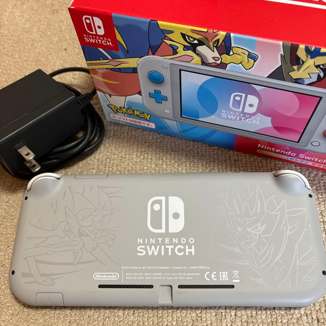 Nintendo Switch Lite ポケモンデザイン 本体 箱 充電器付き-PUNKANDYO
