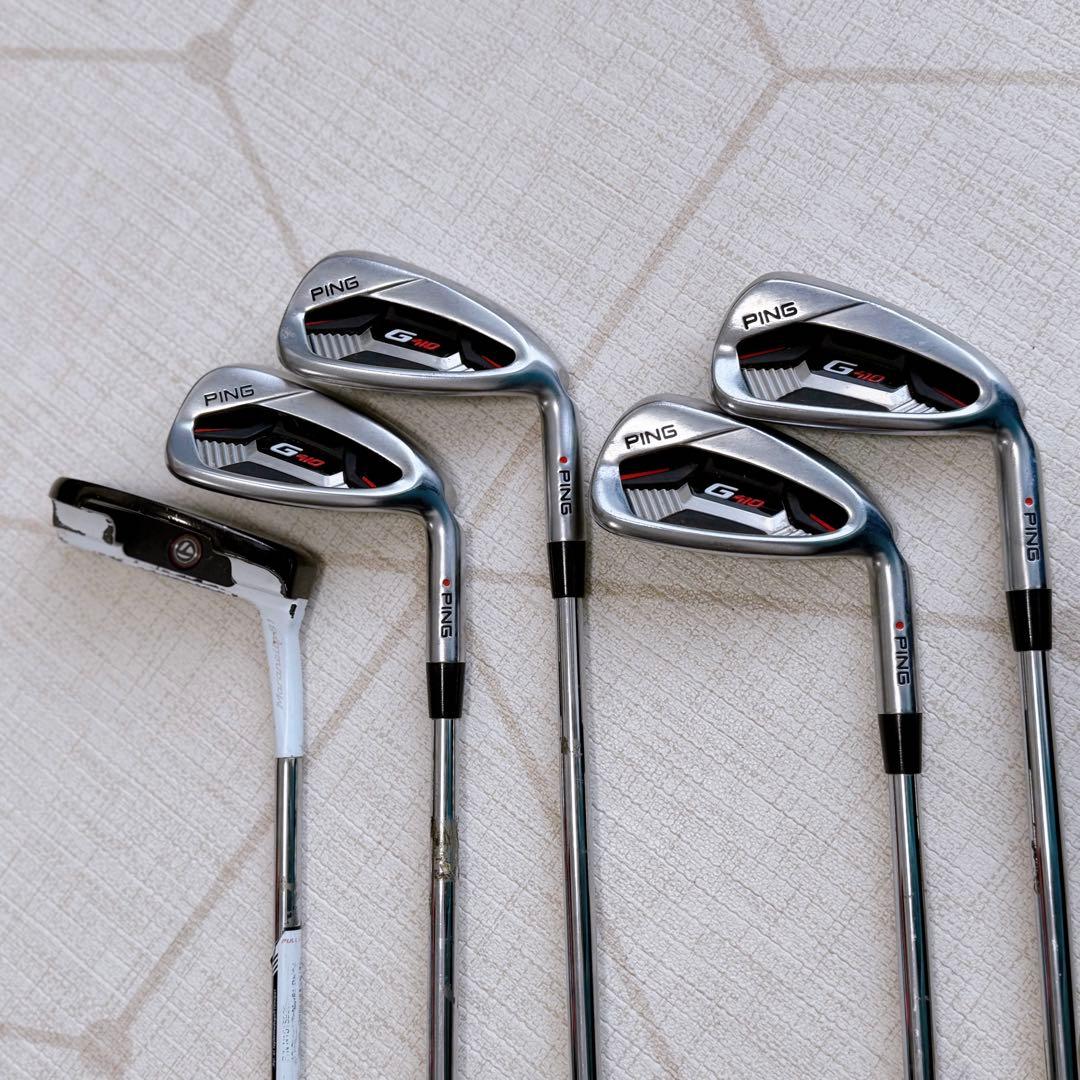PING G410アイアンセット　TaylorMadeパター 中古】G410 アイアン N.S.PRO MODUS3 TOUR 120 23.5 S C(アイアン