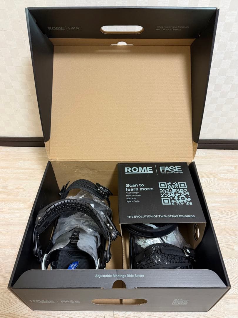 新品】1/5まで値下げ！ROME Katana FASE ビンディング M/L - メルカリ