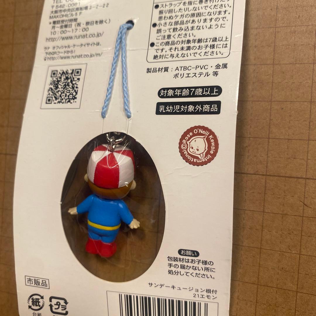 ローズオニール キューピー 21エモン コラボ サンデーキュージョン根付