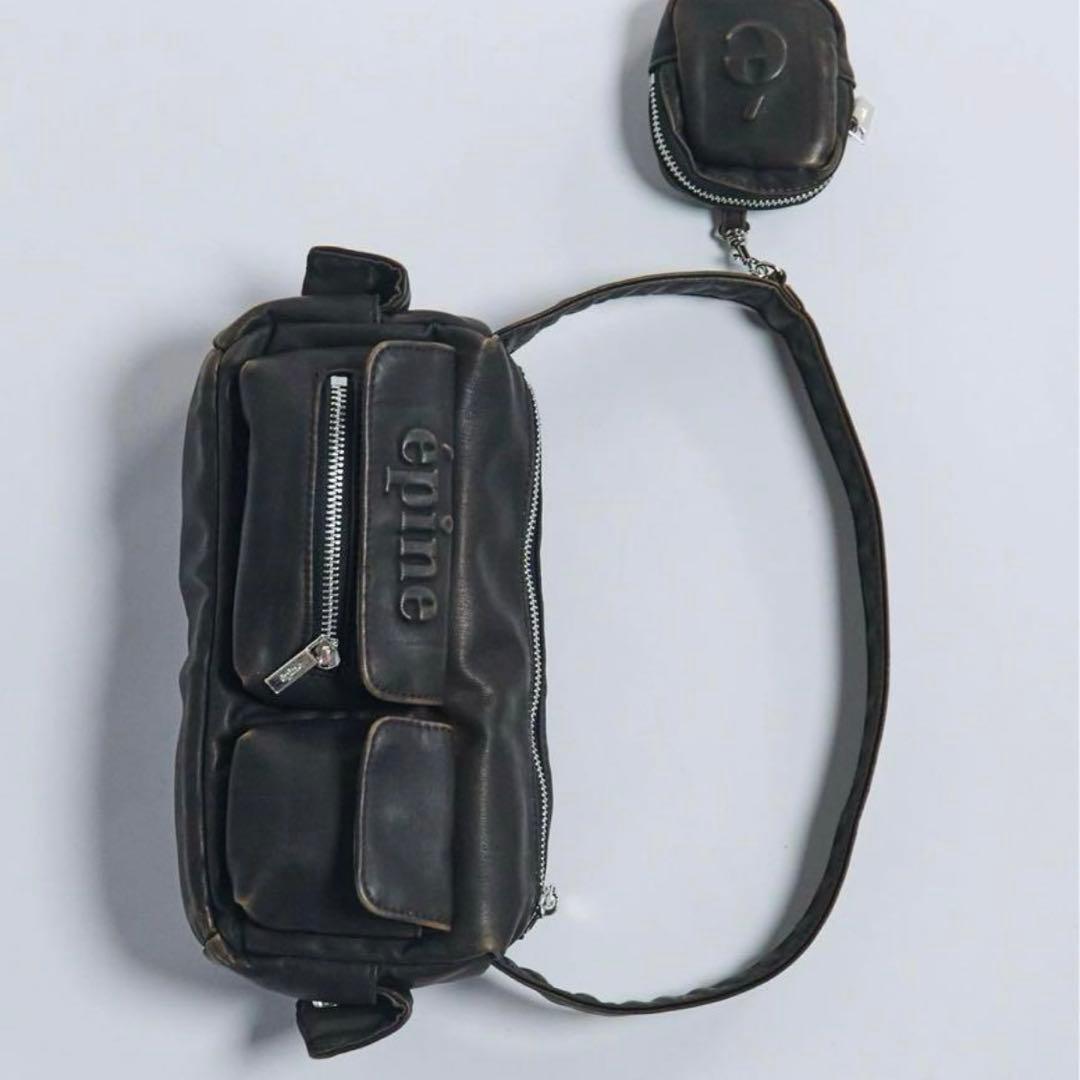 épine pouch Pocket bag (black)