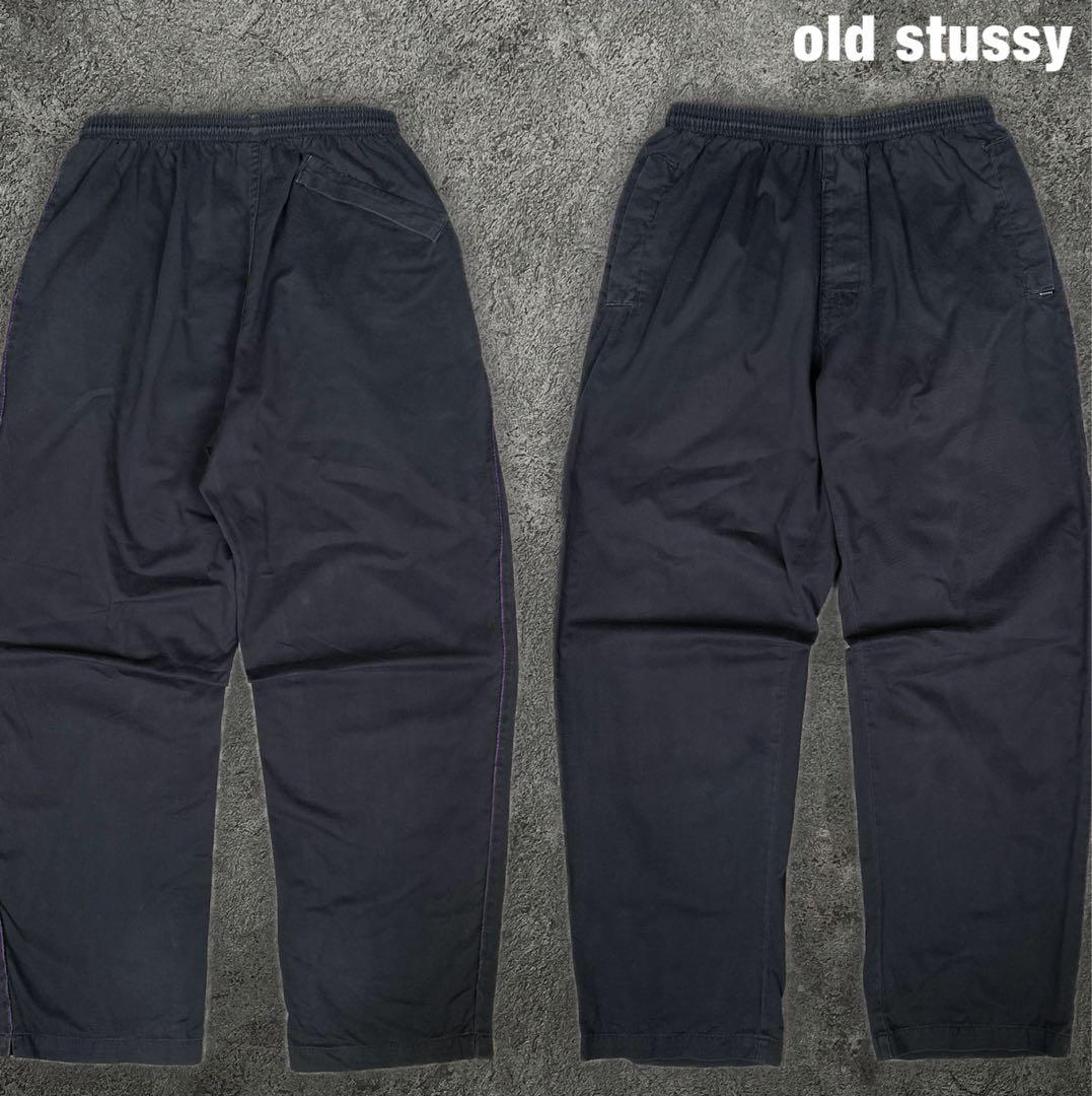 old stussy USA製 90s ビーチパンツ オールドステューシー 00 - メルカリ