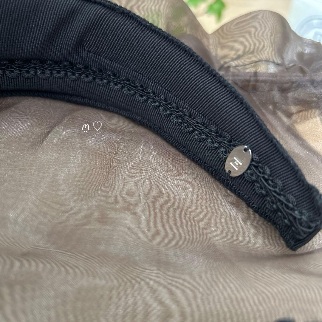 試着のみデイジーリン フォクシー ブラックリボンカチューシャ 現行品