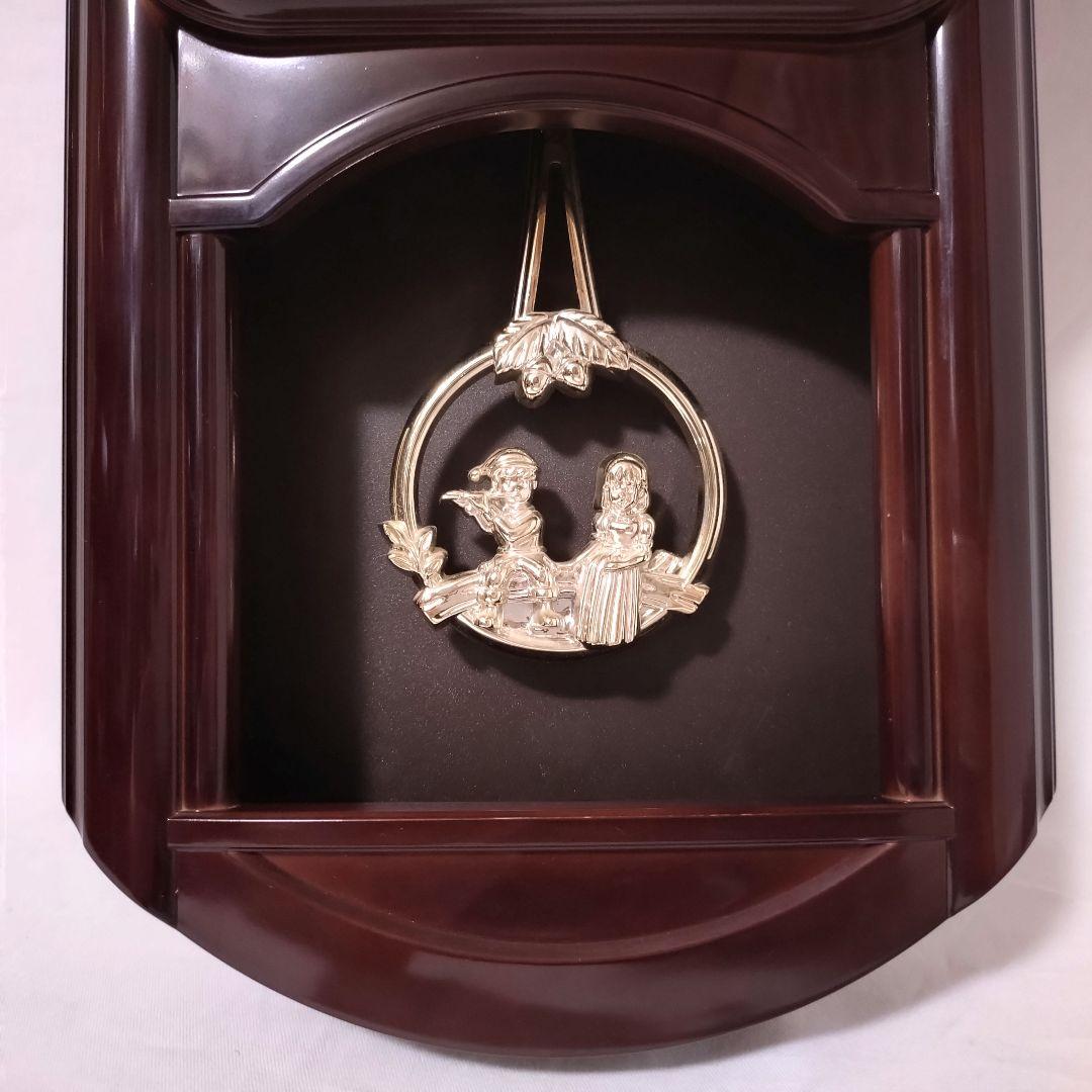 美品 廃番品 CITIZEN ジブリ メロディ掛け時計 振り子時計 柱時計