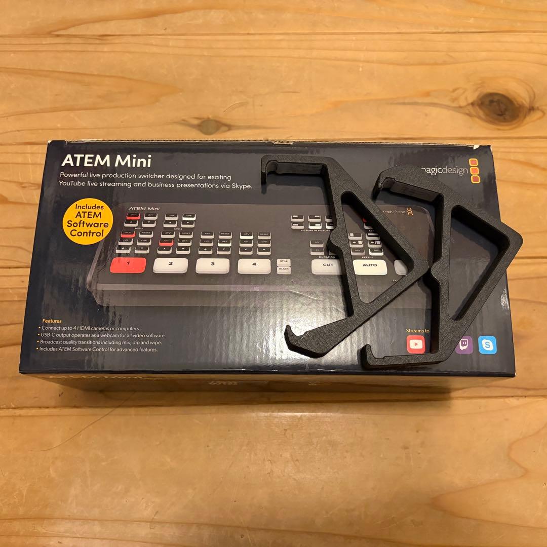 ATEM Mini プロダクションスイッチャー Amazon.com: Blackmagic Design ATEM Mini Pro ISO HDMI Livestream