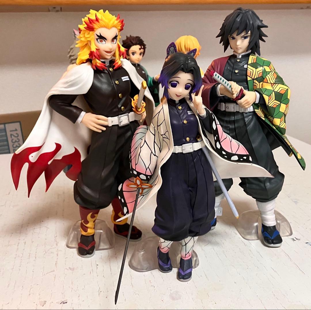 匿名発送】 一番くじ 鬼滅の刃 柱＆グランディスタ フィギュア10体