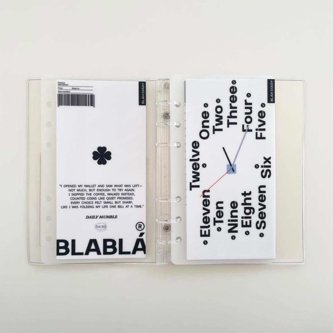 早い者勝ち 韓国 貯金 バインダー カバー リフィル モノトーン - メルカリ