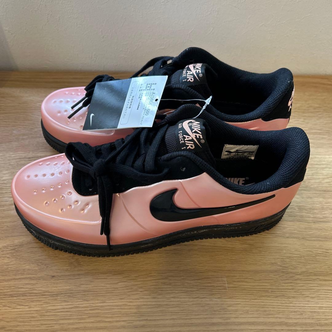 j*2様 ナイキ エアフォース1 エナメル ピンク コーラルスターダスト