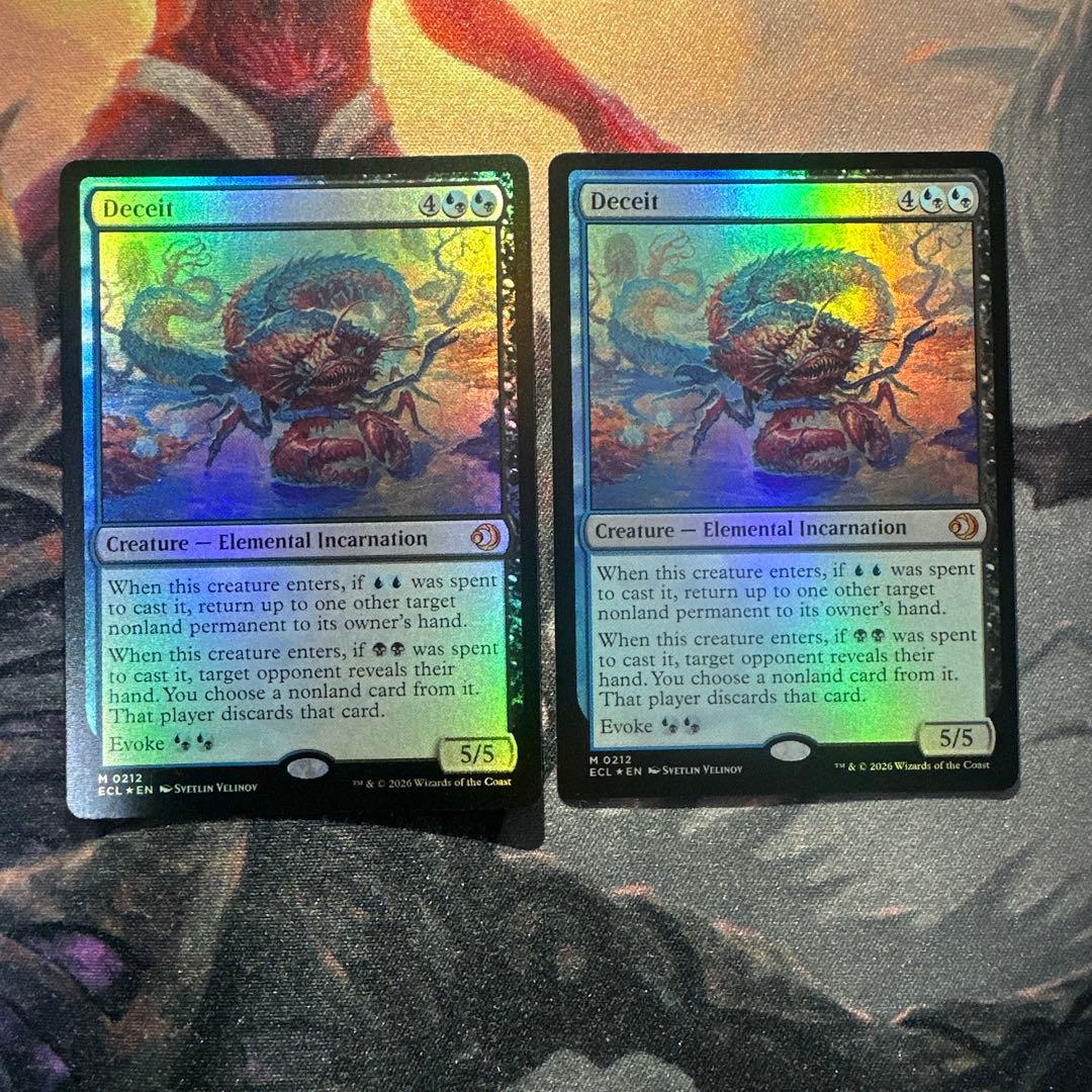 MTG 欺瞞/Deceit【Foil】英英 FOIL)欺瞞/Deceit《英語》【ECL】