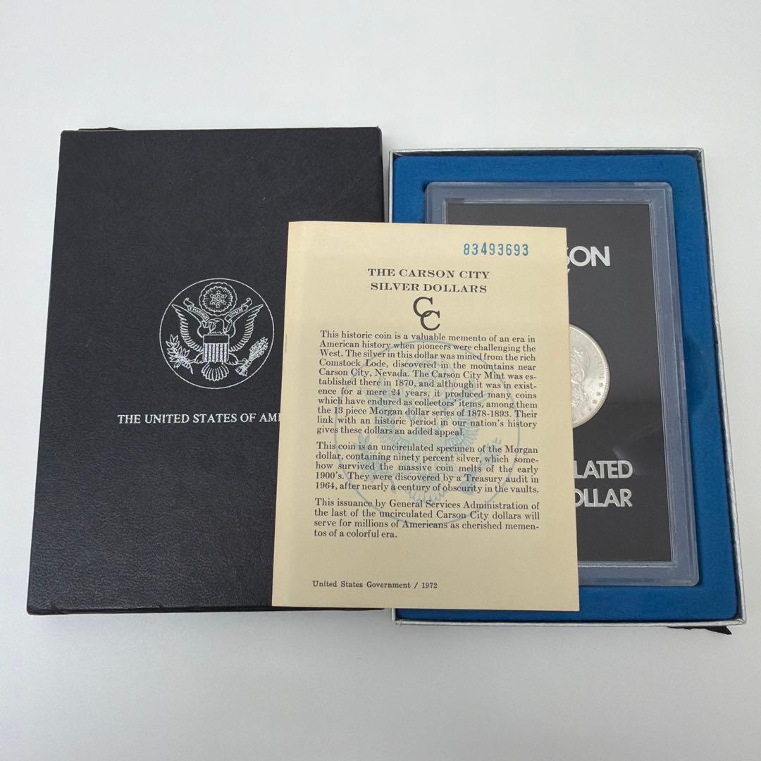 CARSONCITYモルガンダラー カーソンシティ アンティークコイン銀貨