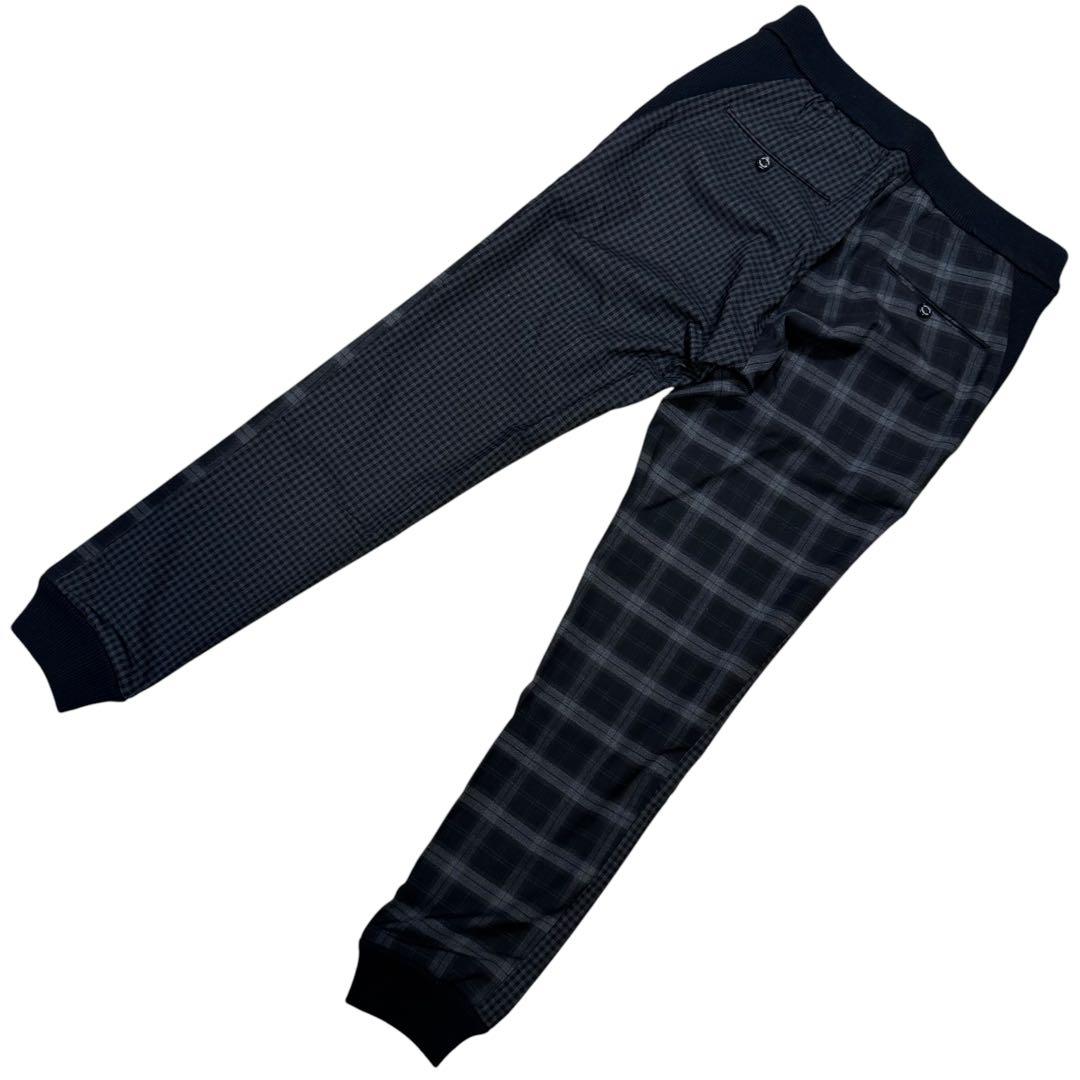 美品】1piu1uguale3/クレイジーチェックリブパンツ/グレー系3 - メルカリ