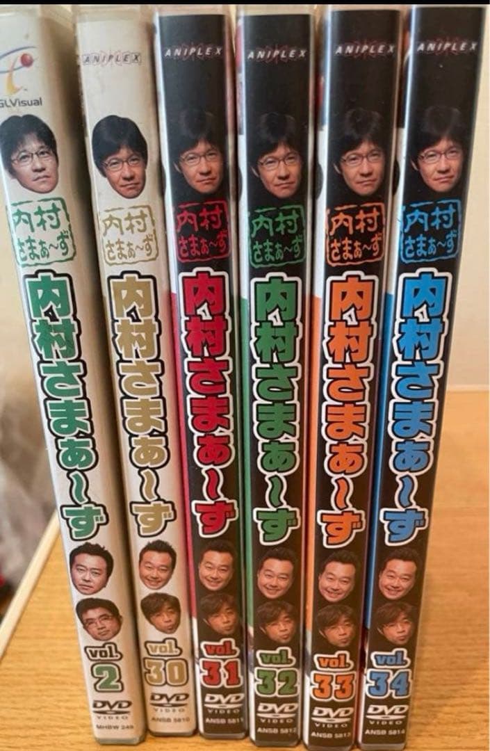 美品】内村さまぁ〜ず DVD 6枚セット vol.30-34＋vol.2 - メルカリ
