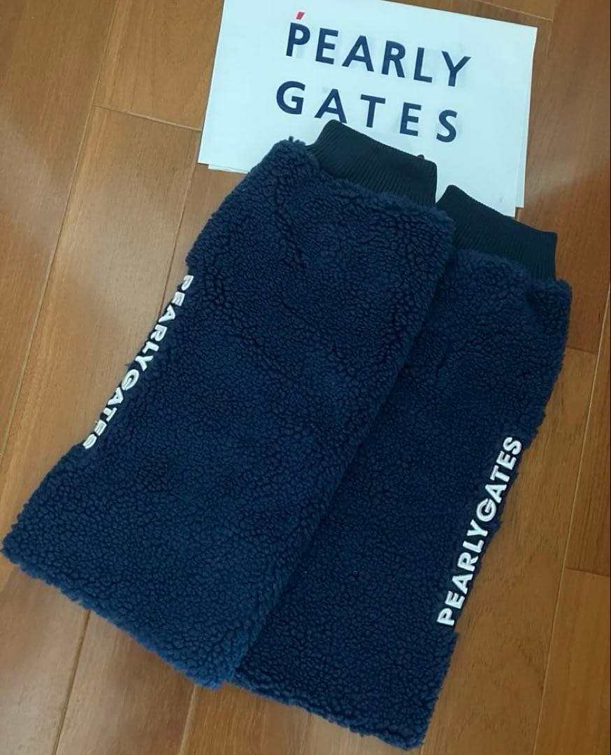⭐️新品⭐️パーリーゲイツ ボアフリースレッグウォーマー - メルカリ