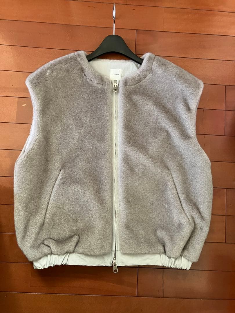 配送ok 新品YONFA ヨンファ HAPPYBAG限定商品ファーベスト タグ付き