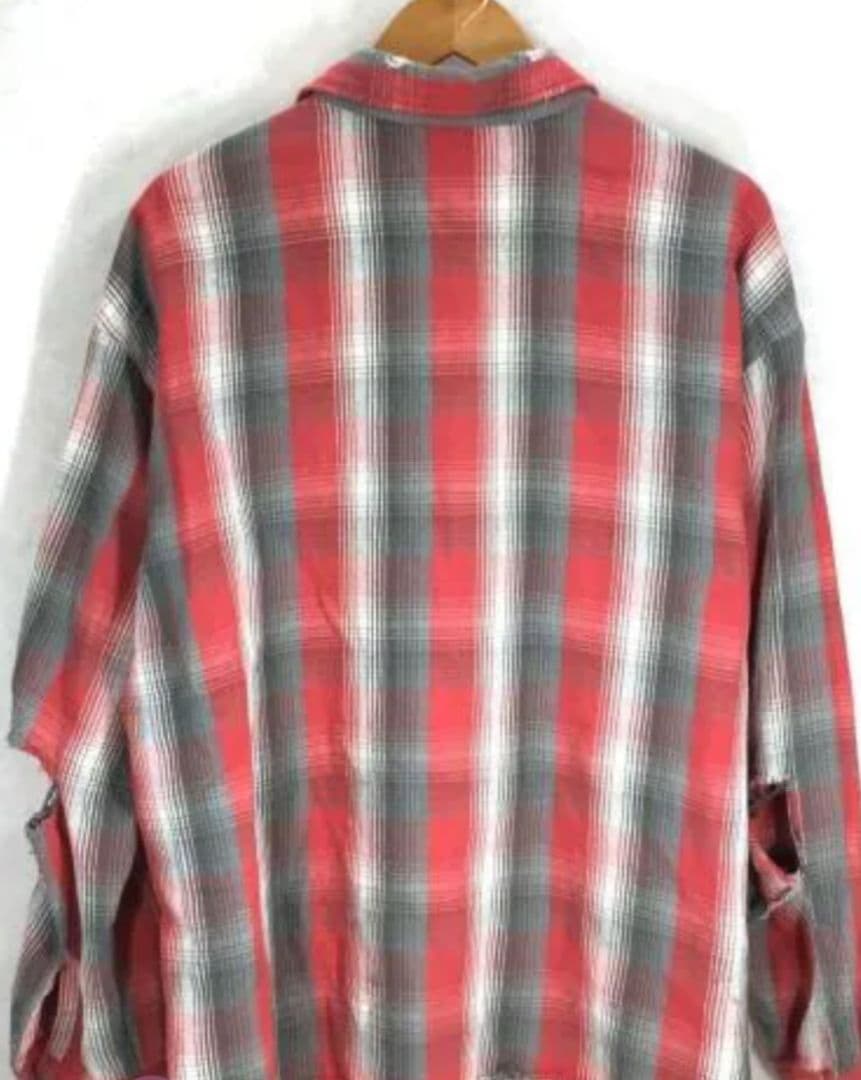 ハ*ー様 SAINTMxxxxx ACADEMY ネルシャツ - メルカリ