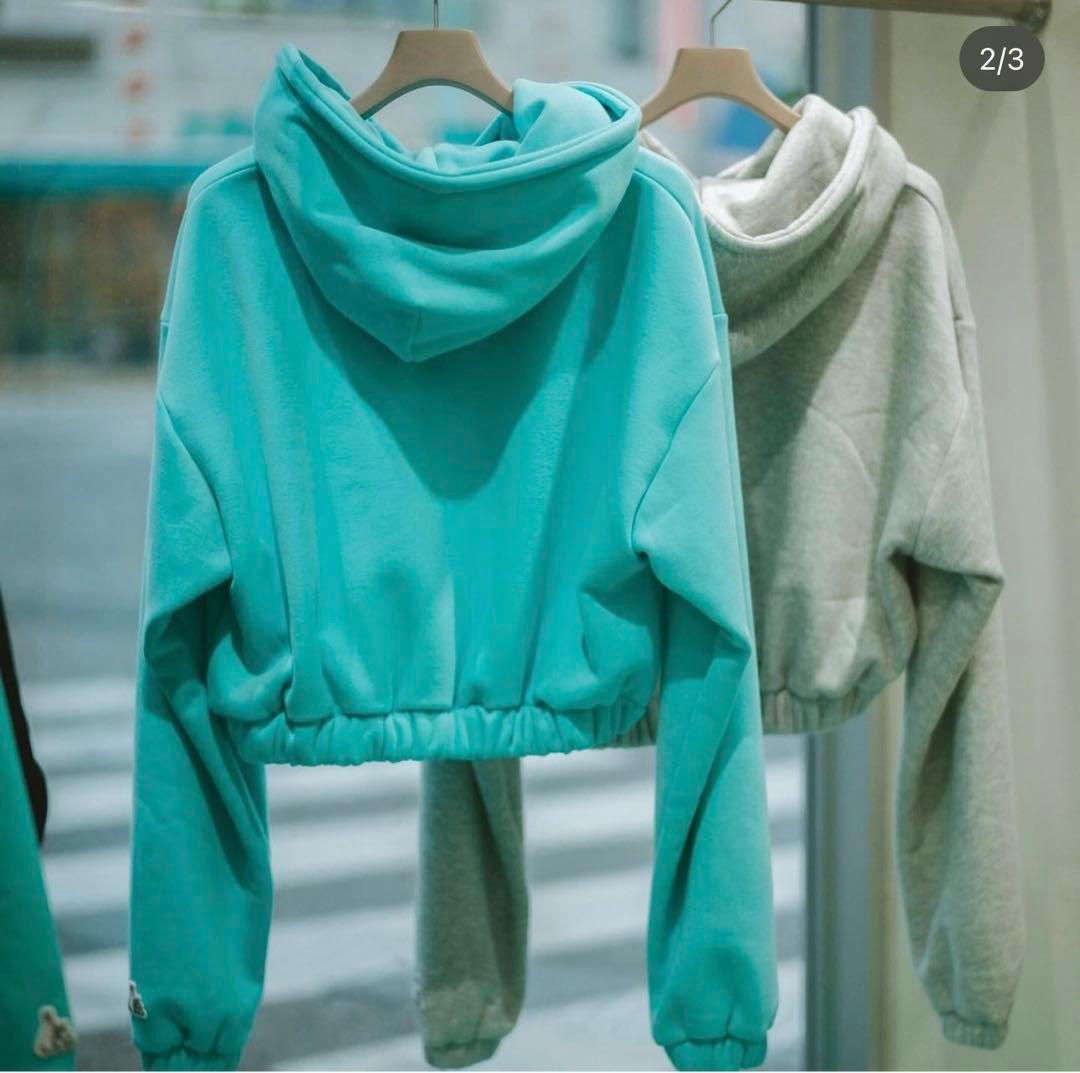 新品未使用 #FR2 月桃 沖縄限定 ショート丈フーディ ティファニー