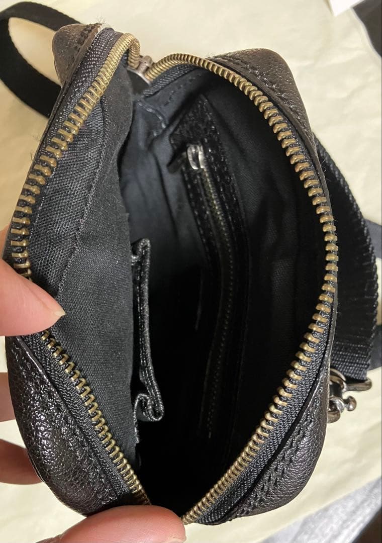 土屋鞄 セッション限定 バッファローブラック 2ウェイポシェット 土屋