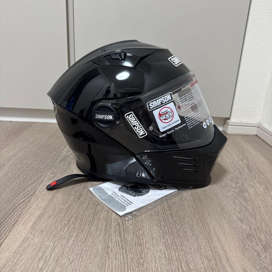 SIMPSON Darksome Black Metal 999470 XL - メルカリ