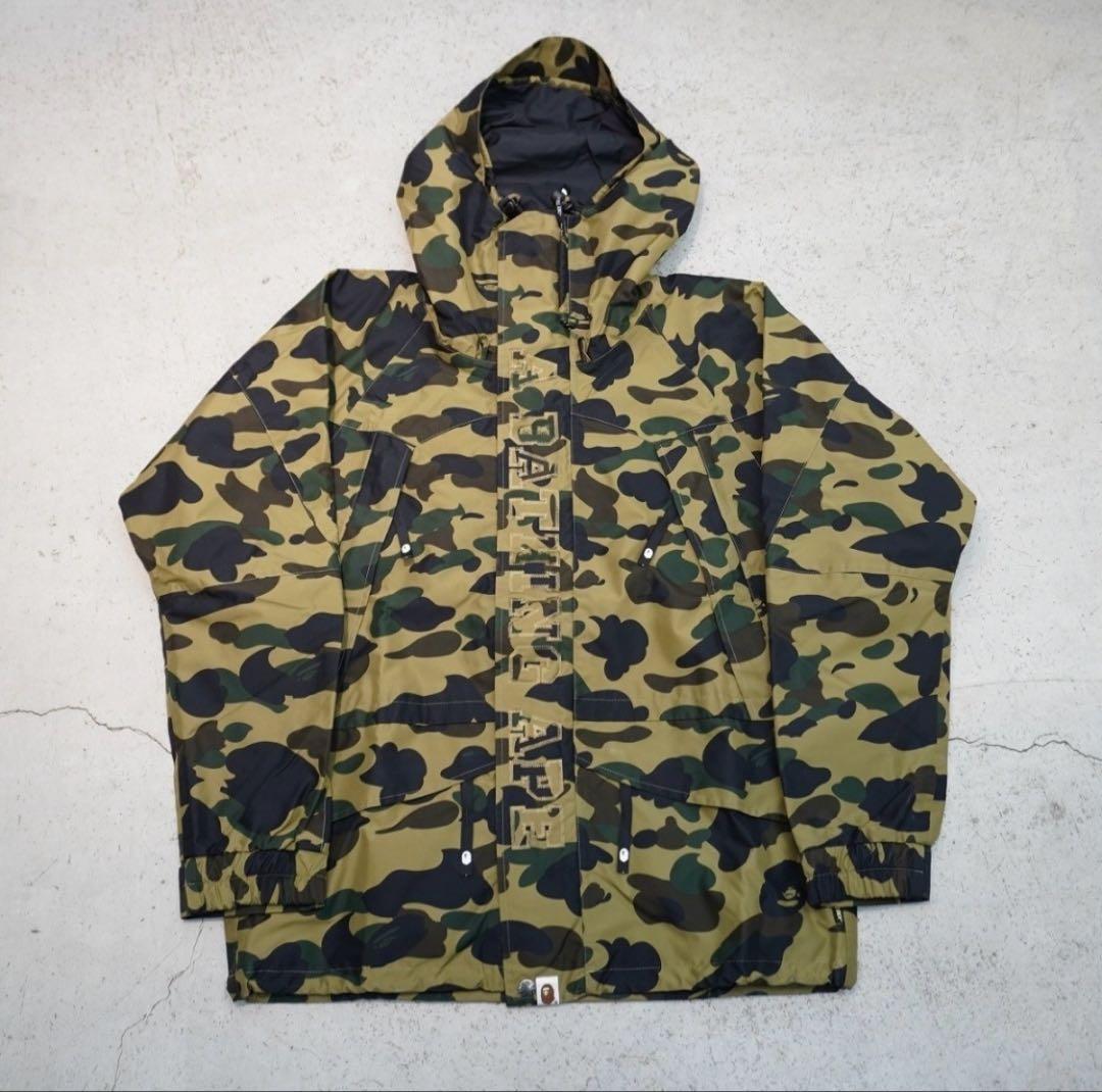 アベイシングエイプ　スノボJK ゴアテックス　BAPE カモ サイズM アベイシングエイプ スノボJK ゴアテックス BAPE カモ サイズM - メルカリ