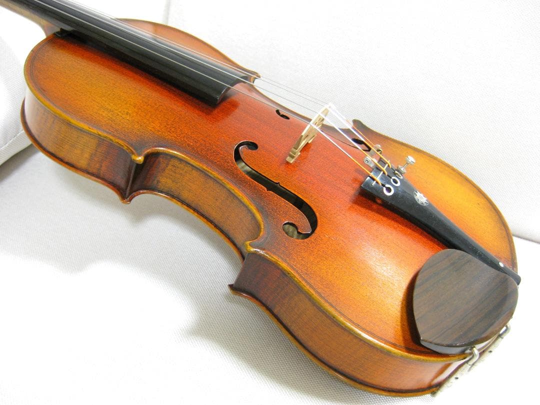 希少裏板彫刻】 J.B.ルジェリラベル バイオリン 4/4 バロック仕様