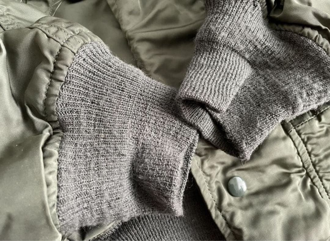 N2B実物 フライトジャケット1977年製 MIL-J-6278F ALPHA