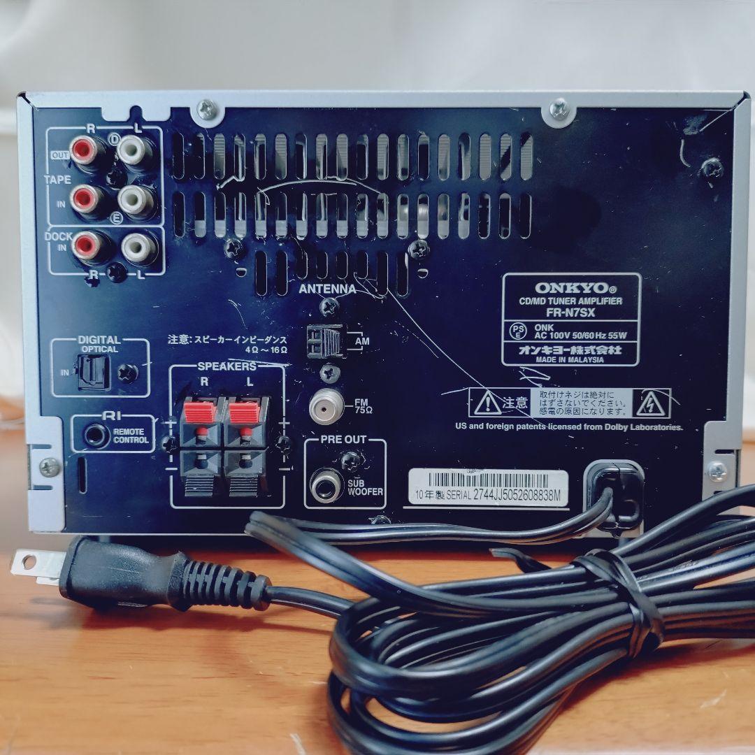 訳あり】ONKYO FR-N7SX リモコン付き - メルカリ