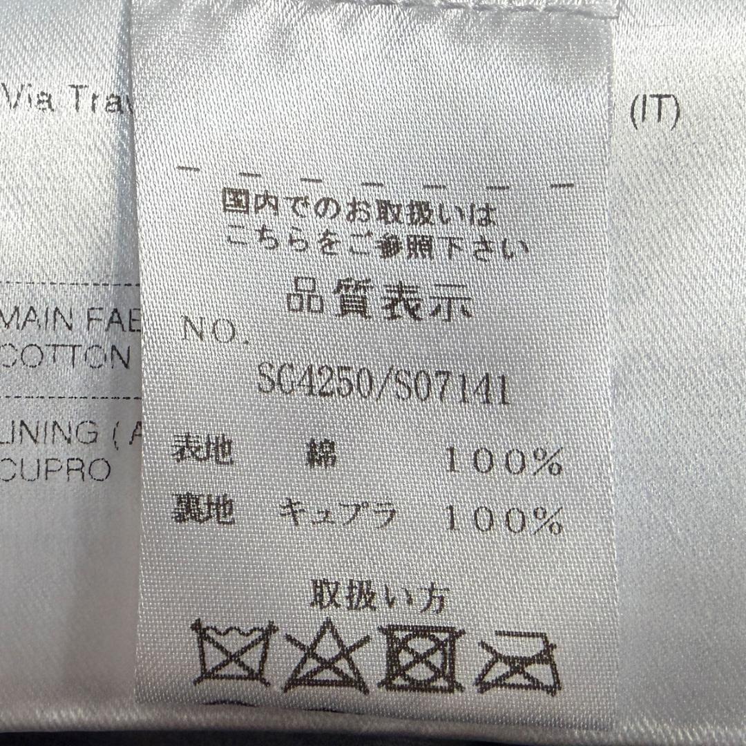 J7377 美品 サルトリオ コーデュロイ セットアップスーツ ネイビー 52