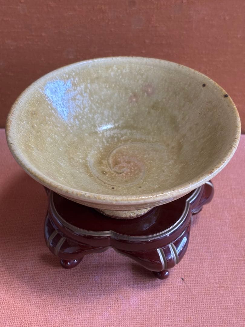 やまちゃん様専用河井寛次郎作黄釉彫蓮弁文茶碗 - メルカリ