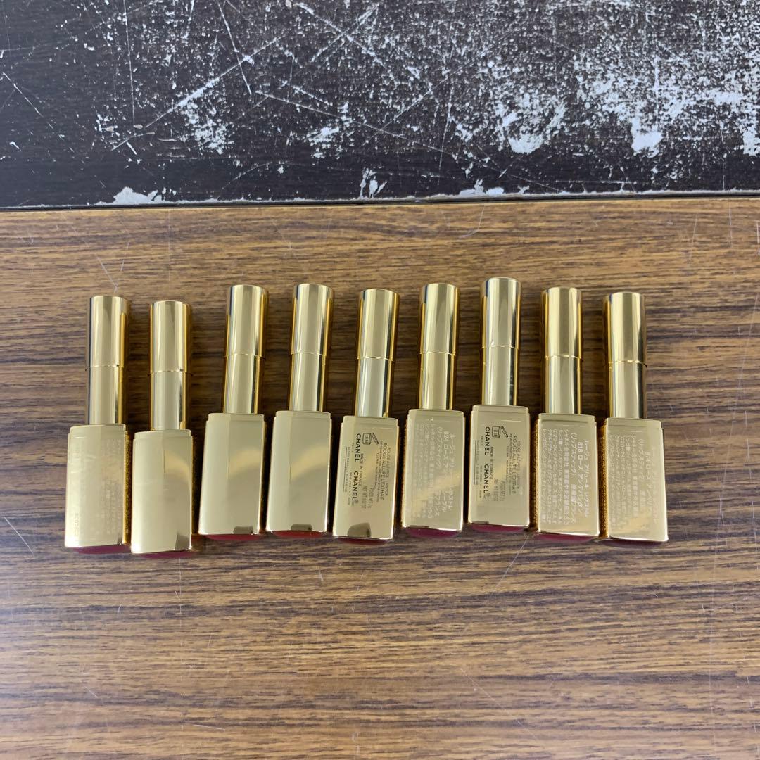 ルージュ アリュール レクストレ 口紅 9本セット 818 874 822 他 ルージュ アリュール レクストレ リップスティック（鮮やかな発色