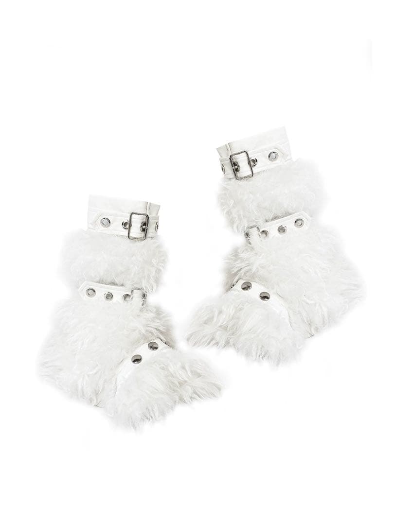 CFIERCE cfierce ホワイト レッグウォーマー