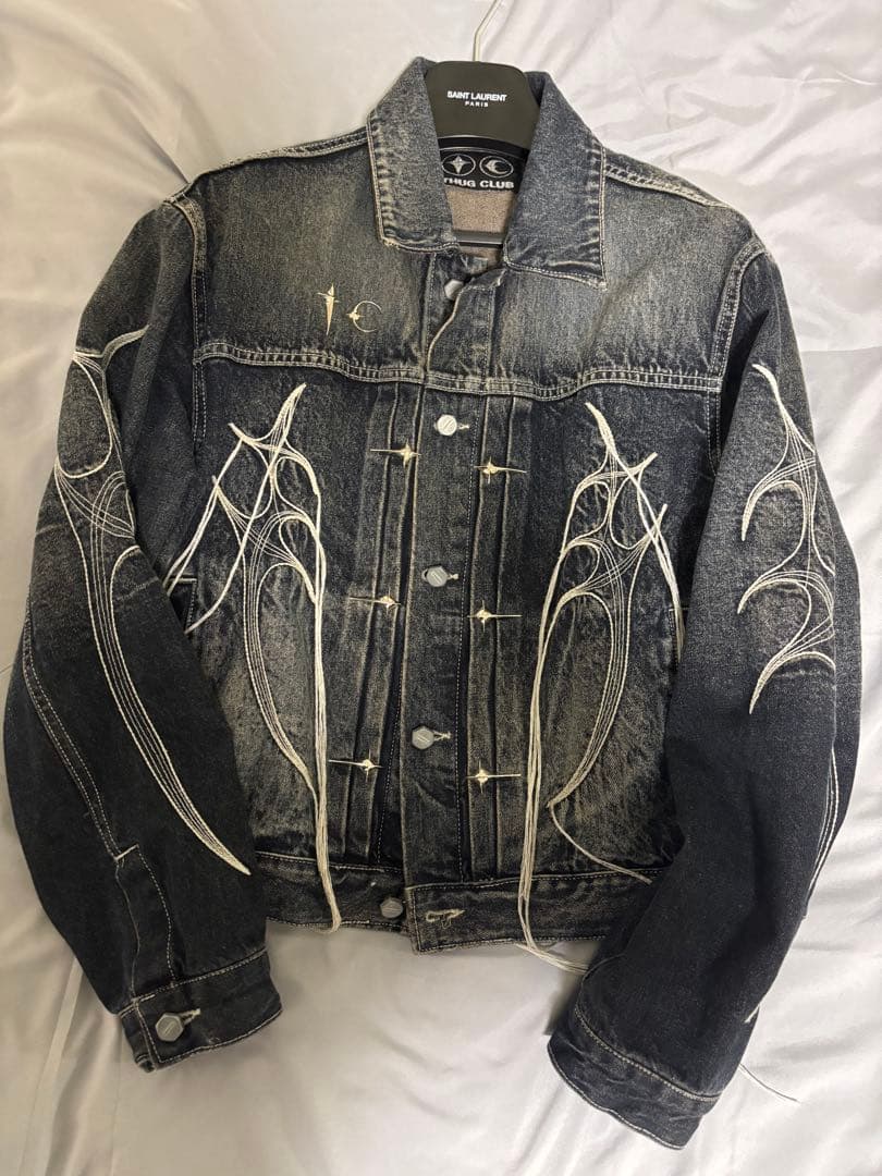 な*み様 ENHYPENニキ着用サグクラブ トライバルツリーデニムジャケット