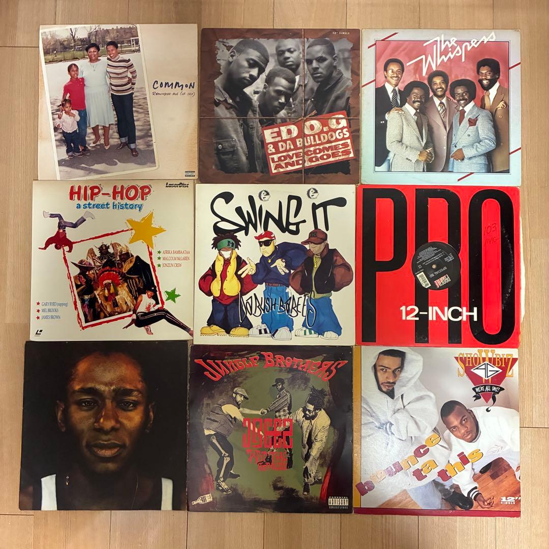 ヒップホップ レコード 72枚セット おまけ付き - メルカリ