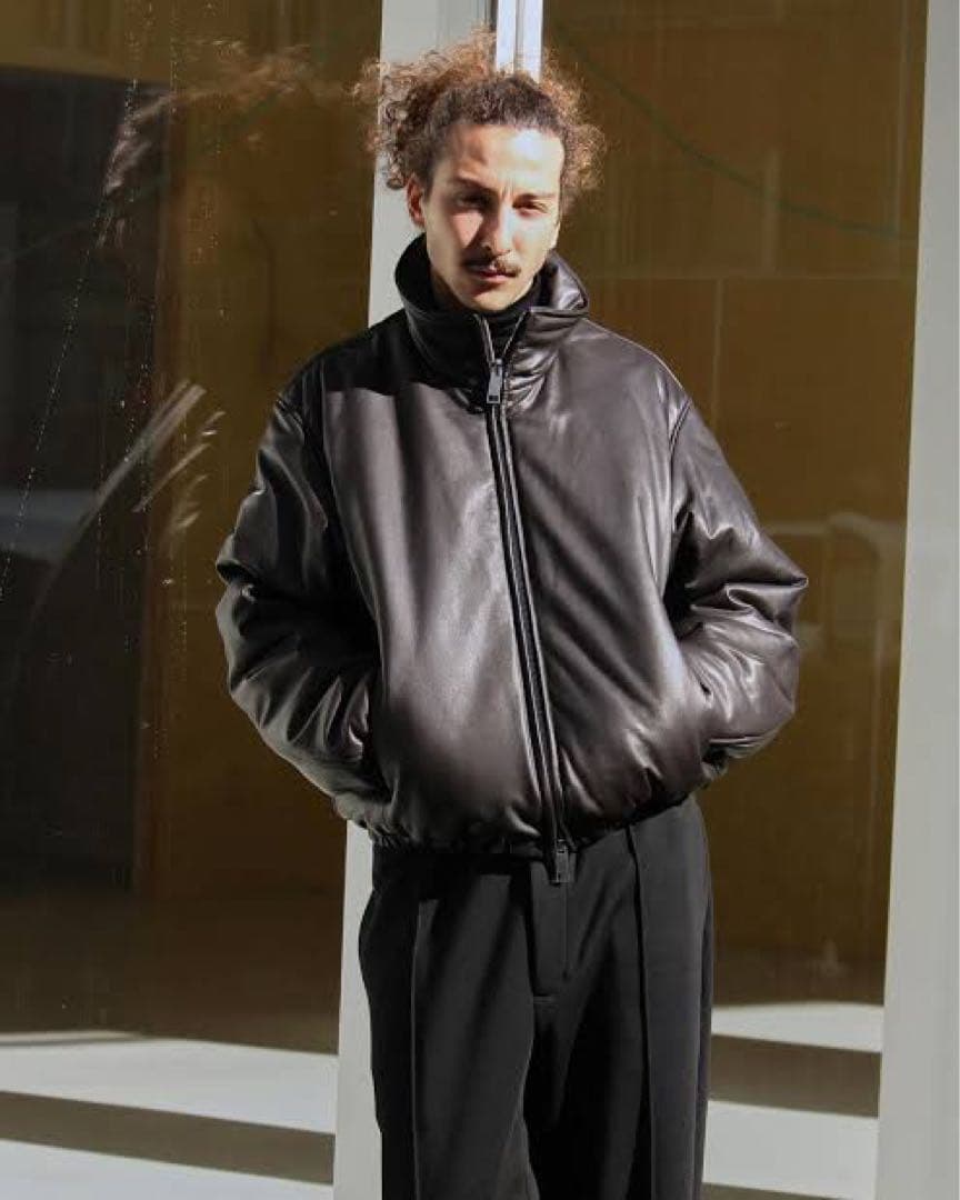 24AW YOKE SHEEP LEATHER PUFFER BLOUSON - メルカリ