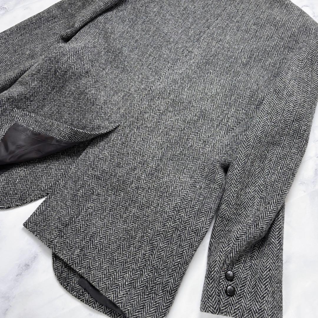BrooksBrothers ハリスツイード ヘリンボーン JKT 39REG