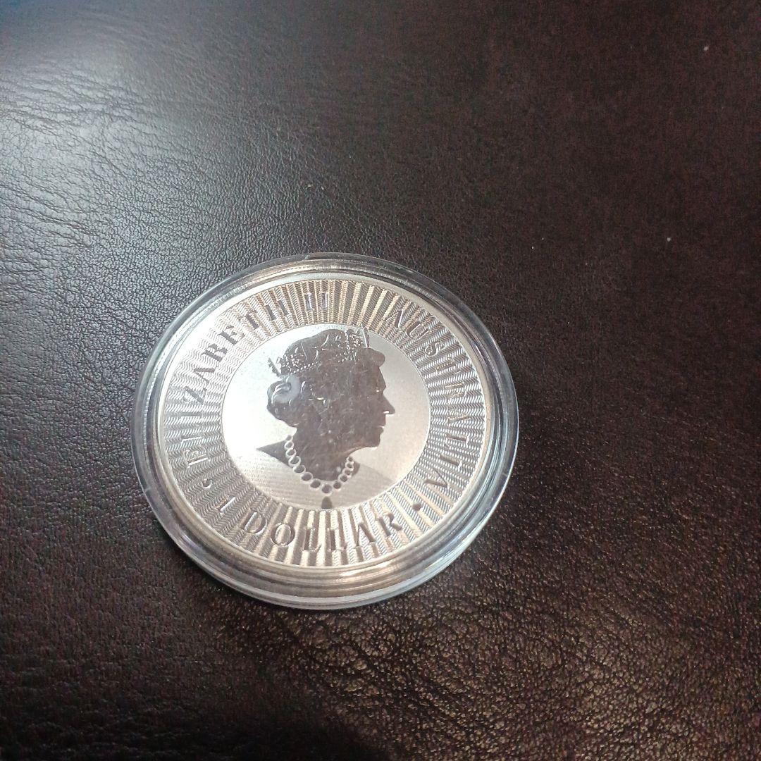 エリザベス女王 カンガルー シルバー 1oz オーストラリア 2021年 カンガルー銀貨 1オンス純銀 シルバーコイン
