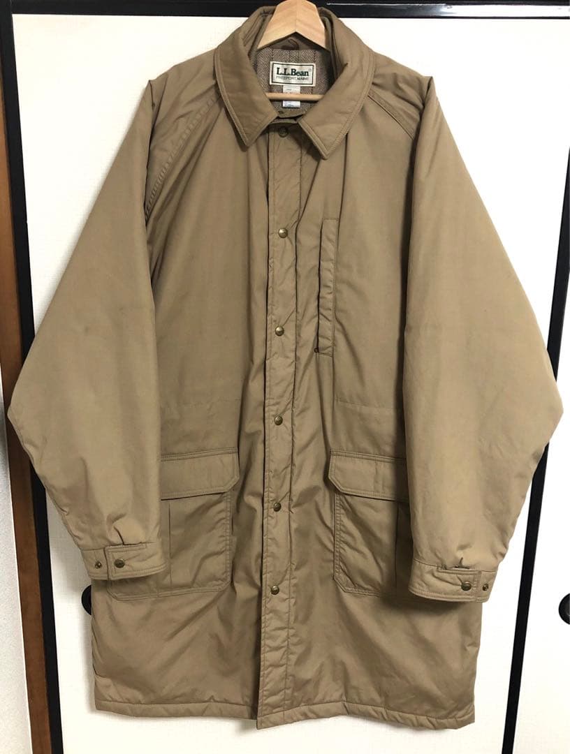 極美品 80s USA製 L.L.Bean ストームコート エルエルビーン XL|mercari