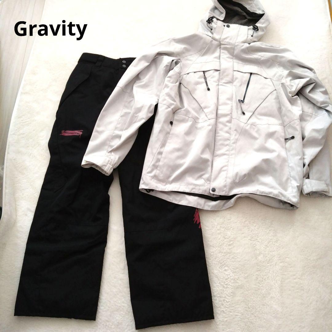 Gravity 　スノーボード　スキー　ウェア上下セット　スポーツ　XL ポンタぺス（PONTAPES） スキーウェア メンズ 上下セット スノボウェア