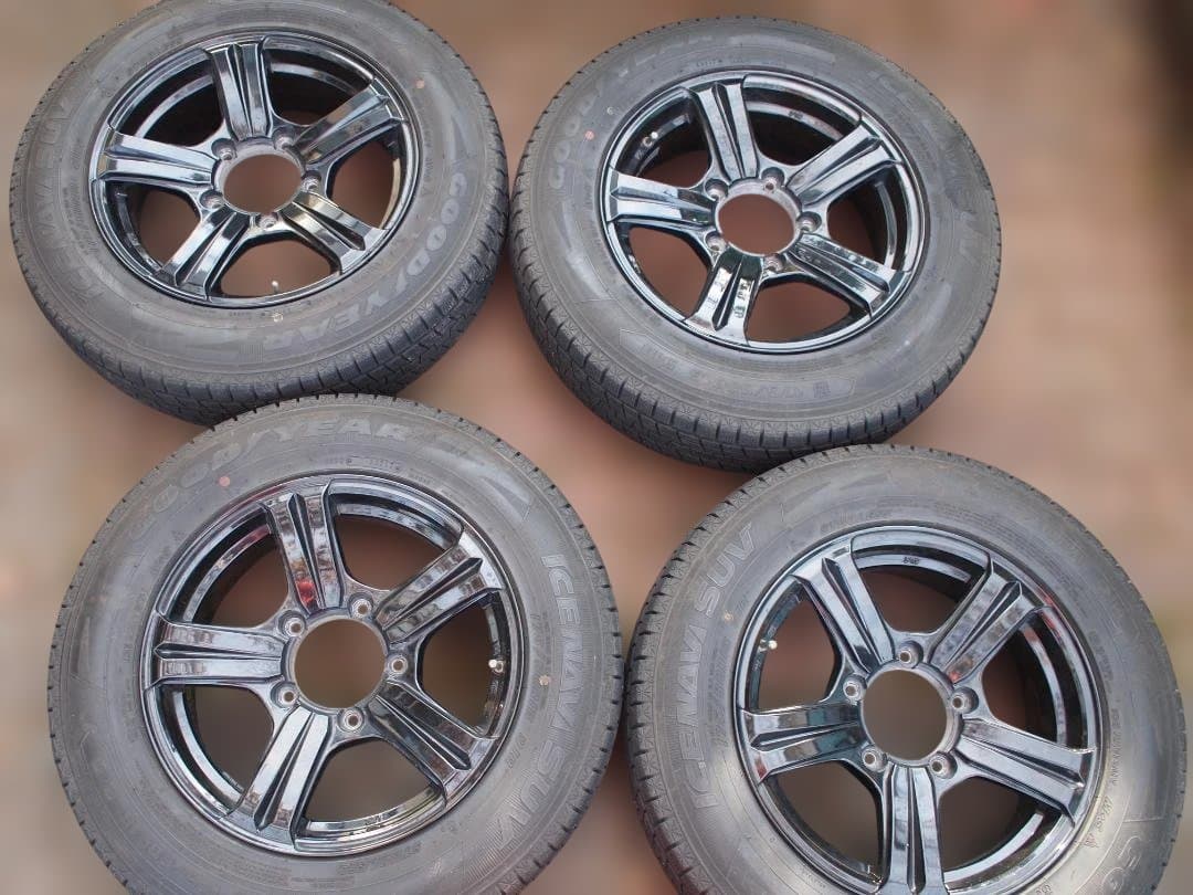 ジムニー JB23　Goodyear スタッドレスタイヤセット GRANDTREK スタッドレス ジムニー JB64 JB23 JB22 JA12 JA11 タイヤ