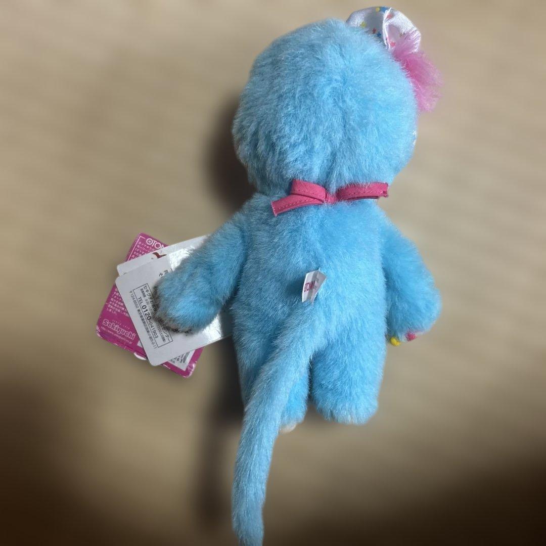 モンチッチ 水色 ぬいぐるみ オトナラボ - メルカリ