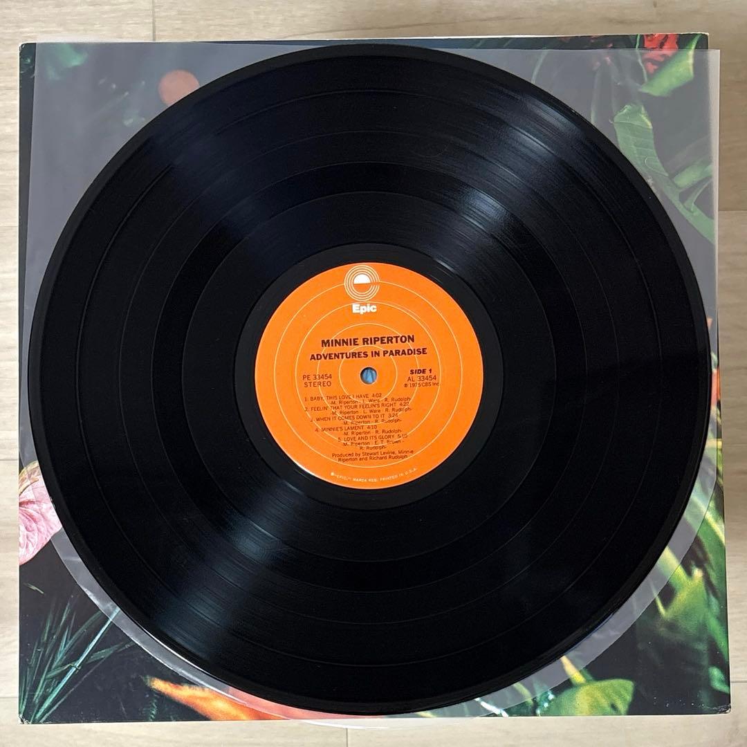 レアグルーヴ】MINNIE RIPERTON/ADVENTURES IN - メルカリ
