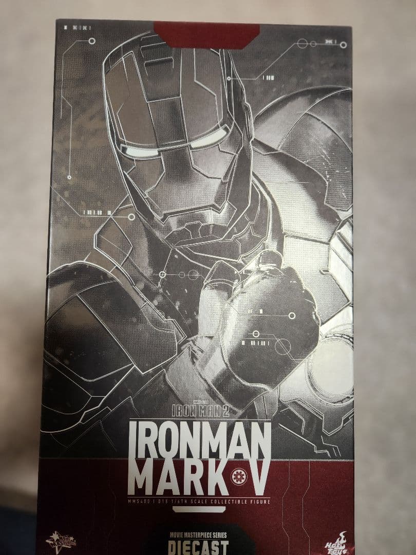 アイアンマン マーク5 ホットトイズ ムービー・マスターピース DIECAST】『アイアンマン2』1／6