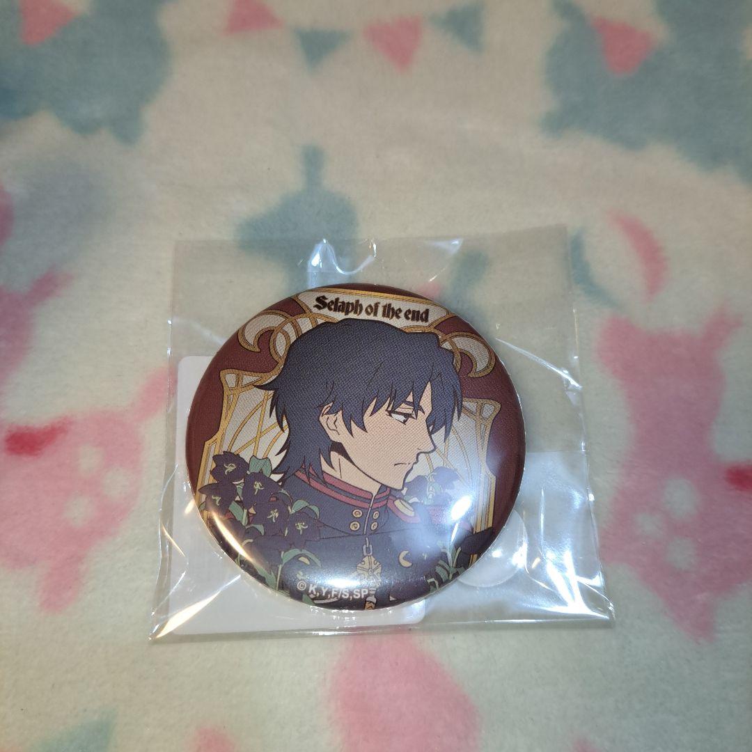 終わりのセラフ DMMスクラッチ グレン アクスタ ブローチ 缶バッジ 4点