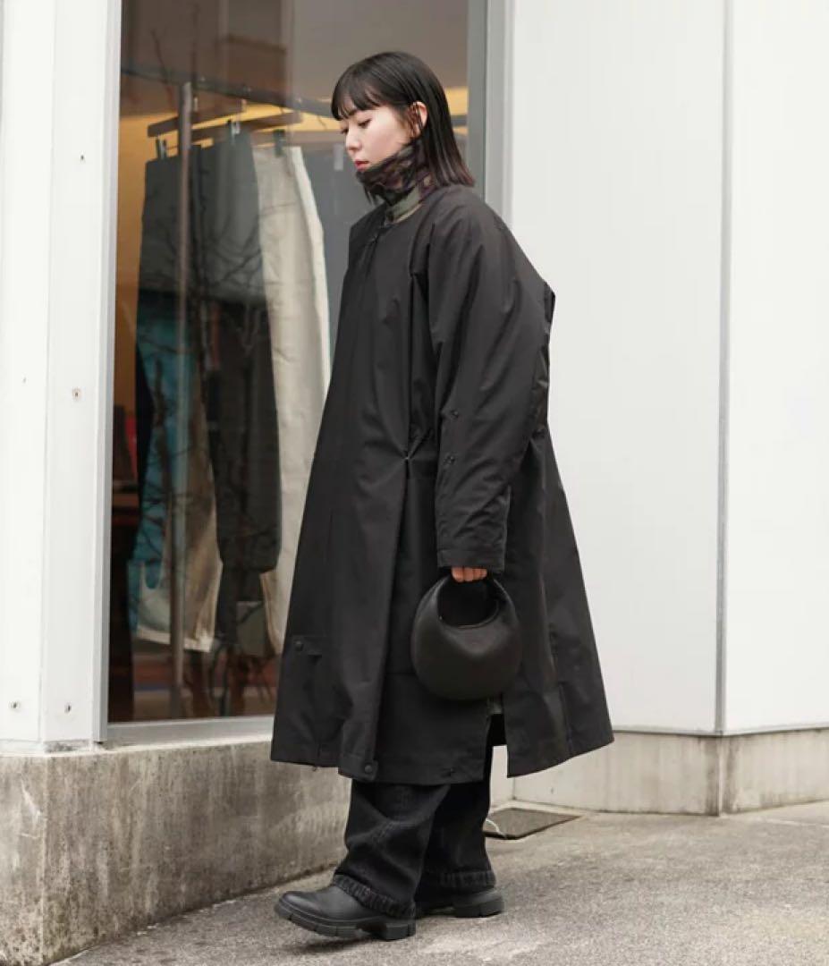 WILD THINGS×JUN MIKAMI ノーカラーシェルコート 22AW