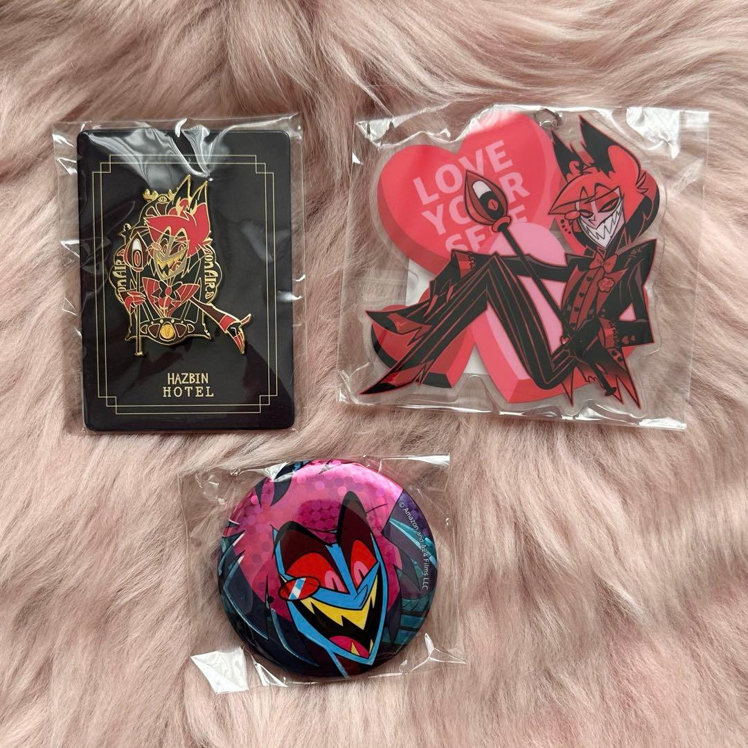 正規品•最安値】ハズビンホテル アラスター バレンタイン キーチェーン