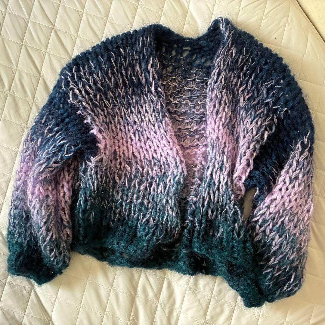 amuamu グラデーションニットカーディガン グラデーションニットカーデ – FCPRESS