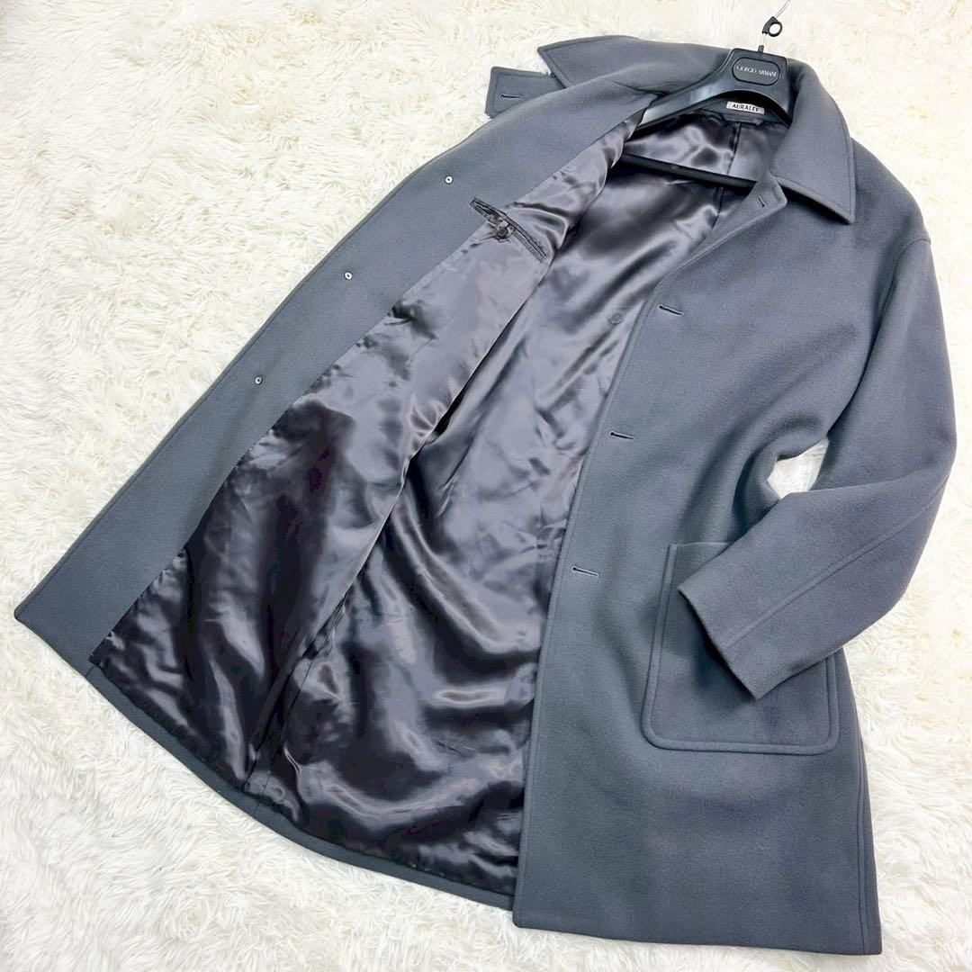 オーラリー LIGHT MELTON SOUTIEN COLLAR COAT - メルカリ